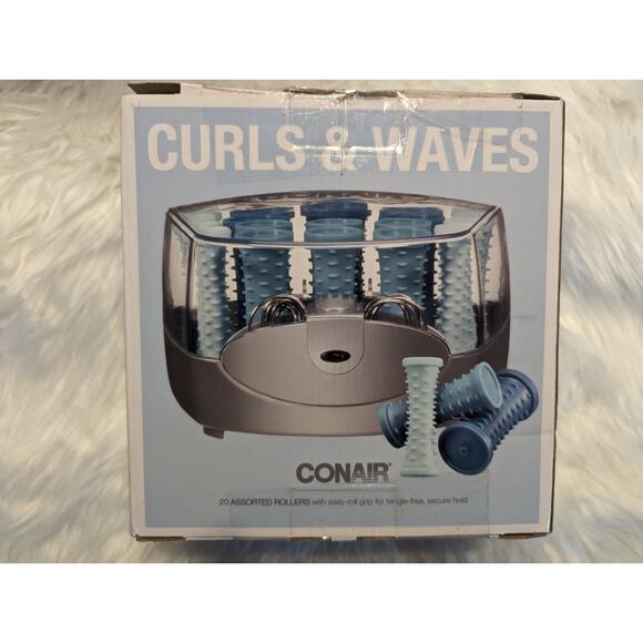 Conair Curls & waves Instant Heat 20 Multi-Size - BLUE - Picture 6 of 6
